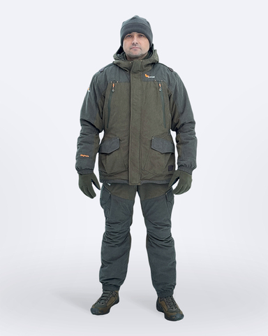 Костюм зимний PRIDE Магнум -15°C, утеплённый, ткань Исландия, хаки