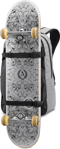 Картинка рюкзак для скейтборда Dakine urbn mission pack 22l Lead Blue - 3