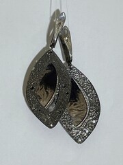 Фоссил  (серьги из серебра)