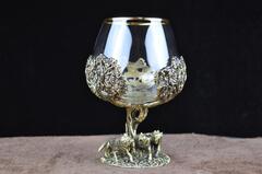 Коньячный бокал "Волки"