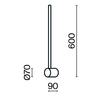 Настенный светильник Maytoni Light stick MOD237WL-L6B3K