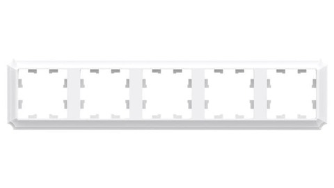 Рамка на 5 постов. Цвет Лотос. Schneider Electric(Шнайдер электрик). AtlasDesign Antique. ATN101305