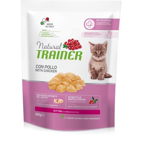 Trainer Natural Kitten сухой корм для котят от 1 до 6 месяцев 300 г