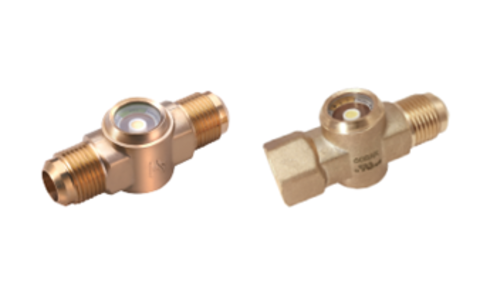 Купить Смотровые стекла SGP 12 N для хладагентов  с штуцерами под отбортовку внутренний х наружний недорого со склада в Хабаровске, Якутске, Владивостоке, Южно-Сахалинске, Благовещенске