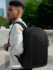 Картинка рюкзак городской Ozuko 9695 Black - 3