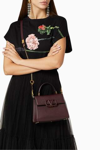 Сумка Valentino Vsling бордовый