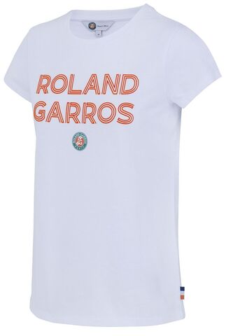 Женская теннисная футболка Roland Garros 2024 T-Shirt - white