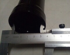 Cтакан пера для Suzuki GSX-S 750 2018-2022 г.в. / Внешний / Черный