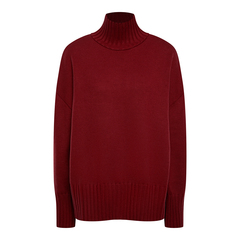 Джемпер с горлом RED WINE