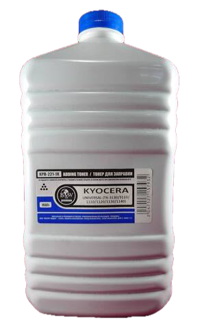 Тонер для Kyocera Universal (TK-3130/3200/3190/3100/3110/3160/3170/1110/1120/1130/1140/1150/1160/1170/1200/70/710/725/7105/7205) (кан. 1кг) Black&White Premium фас.Россия