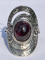 Гранат 961 (кольцо из серебра)