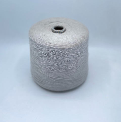 Бобинная пряжа (пр.Италия),1500м/100гр, 80% шерсть, 20% полиамид , цвет-Серый, арт.31210