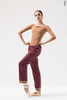 Low-rise Straight sauna-pants | wine_ground
