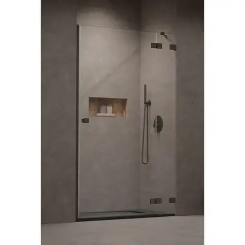 Radaway 10099120-92-01R Essenza Pro Brushed GunMetal DWJ 120 Right