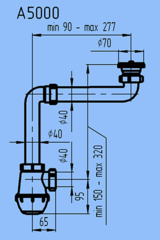 Сифон Ани Грот 1 1/2