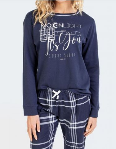 Пижама женская Massana  B11 Navy Blue P711219