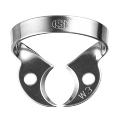 № W8A - Кламп для коффердама аналог Brinker B1 для моляров KSK (Dentech Corporation, Япония)