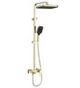 Vincea Cube VSFS-4C12BG Душевая стойка, брашированное золото