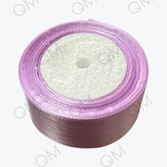 Лента атласная 4 см 25 ярдов (сиреневый) №045