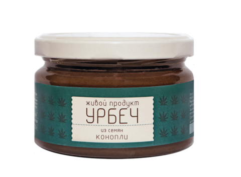 Урбеч из семян конопли (Живой продукт)