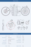 T-Motor AT8020 55CC KV210