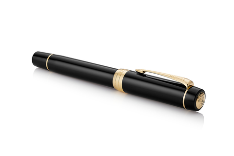Перьевая ручка Parker Duofold Classic Centennial, Black GT, перо: F123