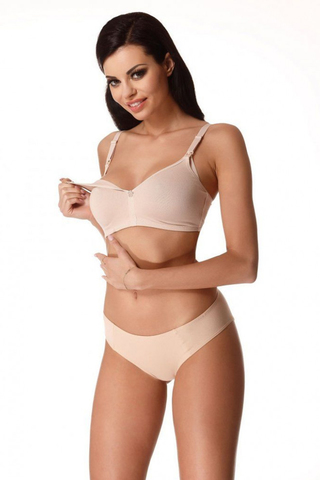 Бюстгальтер Mama Easy M Naturalny Alles