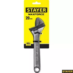 STAYER MAX-Force, 150/20 мм, разводной ключ (2725-15)