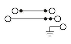 PTI 2,5-PE/L/LB-Заземляющие клеммы для выполнения проводки в зданиях
