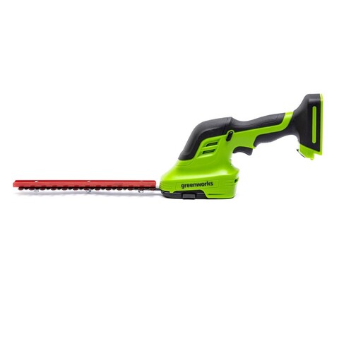 Садовые ножницы кусторез Greenworks G24SHT, 24v, без АКБ и ЗУ (аккумуляторные)