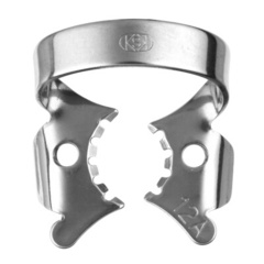 № 12A - Кламп коффердам для моляров "тигровый" с ретенционными зубцами KSK (Dentech Corporation, Япония)