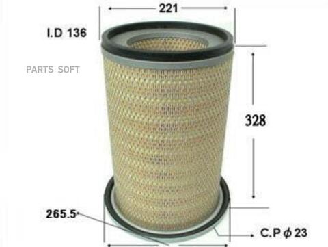 Фильтр  воздушный  VIC  A-364