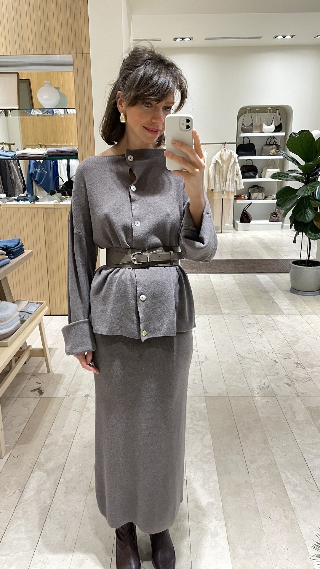 Комплект с юбкой из мягкого трикотажа PREMIUM QUALITY