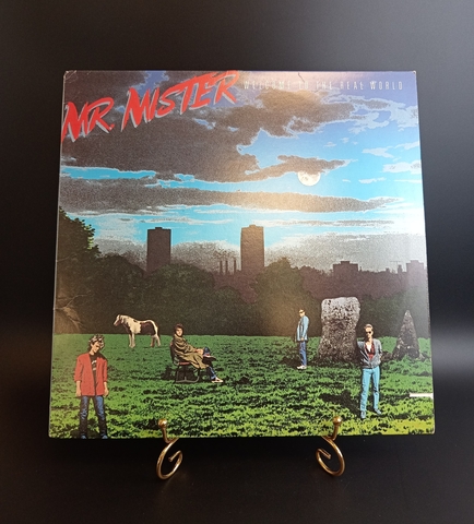 LP Mr Mister - Welcome To The Real World. Виниловая пластинка 12 дюймов New York, USA 1985 год
