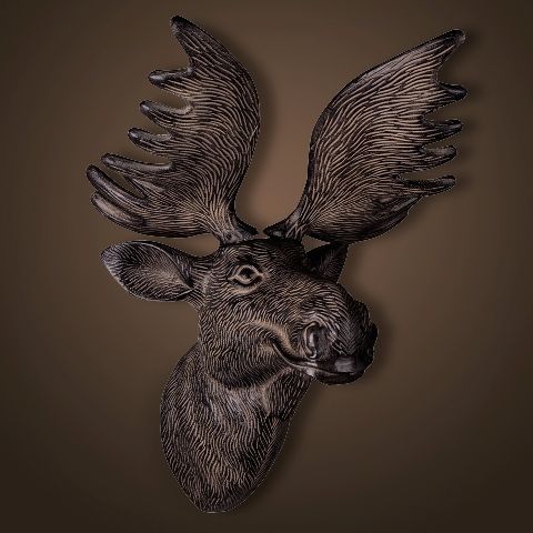 Декор 38х18х42 Roomers Голова лося