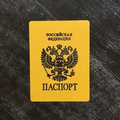 Трафарет паспорт №1