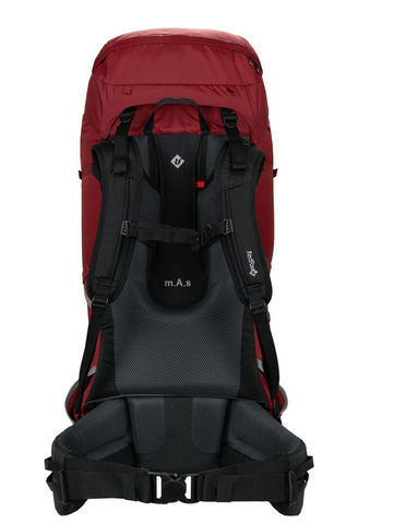 Картинка рюкзак туристический Redfox makalu 65 v5 1200/т.красный - 4