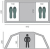 Картинка палатка кемпинговая Btrace Tube 4  - 2
