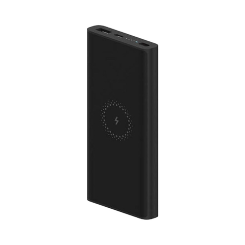Портативный внешний аккумулятор Xiaomi Mi Power Bank 10000mAh Wireless Essential Черный