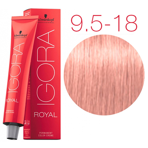 Schwarzkopf Igora Royal New 9,5-18 (Светлый блондин сандрэ красный) - Краска для волос