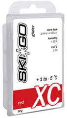 Парафин SkiGo XC Red +1/-5, 60 г - 2