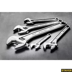 STAYER MAX-Force, 150/20 мм, разводной ключ (2725-15)