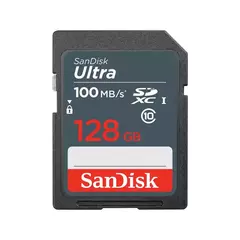 Карта памяти SanDisk 128GB Ultra SDXC 100MBs Black