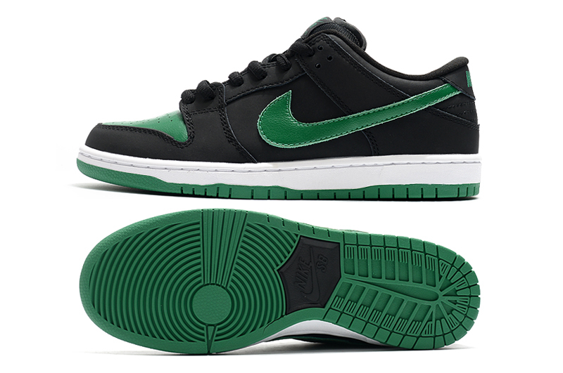 nike sb dunk green and white