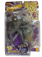 Spider-Man Web Trap - Носорог - Экшн-фигурка Toy Biz