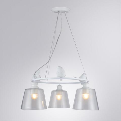 Подвесная люстра Arte Lamp PASSERO A4289LM-3WH