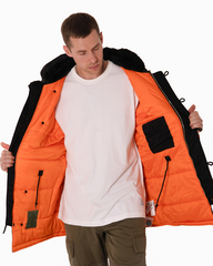 Парка Alpha Industries N-3B Slim Fit Black (Черная)