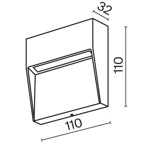 Светодиодная подсветка Maytoni Mane O047SL-L3W3K