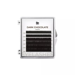 Коричневые ресницы Be perfect Dark Chocolate MIX 6 линий