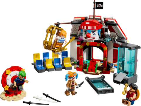LEGO Netflix One Piece: Цирковой шатер Клоуна Багги (75637)